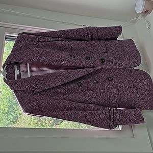 Veronica Beard Pink Purple Beacon Dickey Double Breasted Blazer Jacket - Size 12